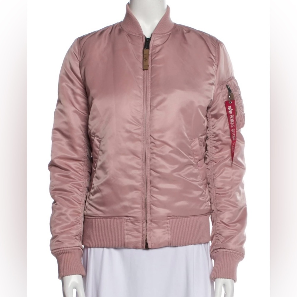 Super Cute Alpha Industries Bomber Jacket Size: S